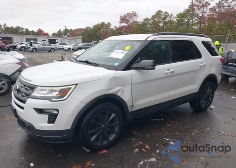 2018 Ford Explorer Xlt from USA, damaged, VIN 1FM5K8D80JGC38319